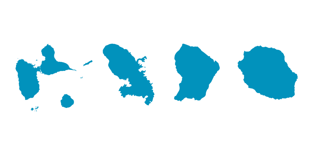 antilles guyane reunion